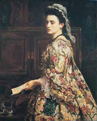 Sir John Everett Millais Vanessa oil painting image
